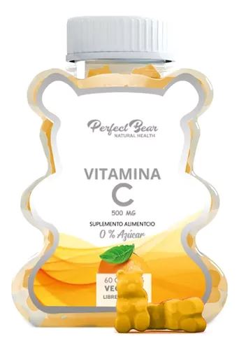 Vitamina C 500 mg x 60 Gomitas Perfect Bear